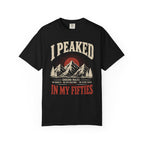 I Peaked in My Fifties Vintage Mountain T-Shirt