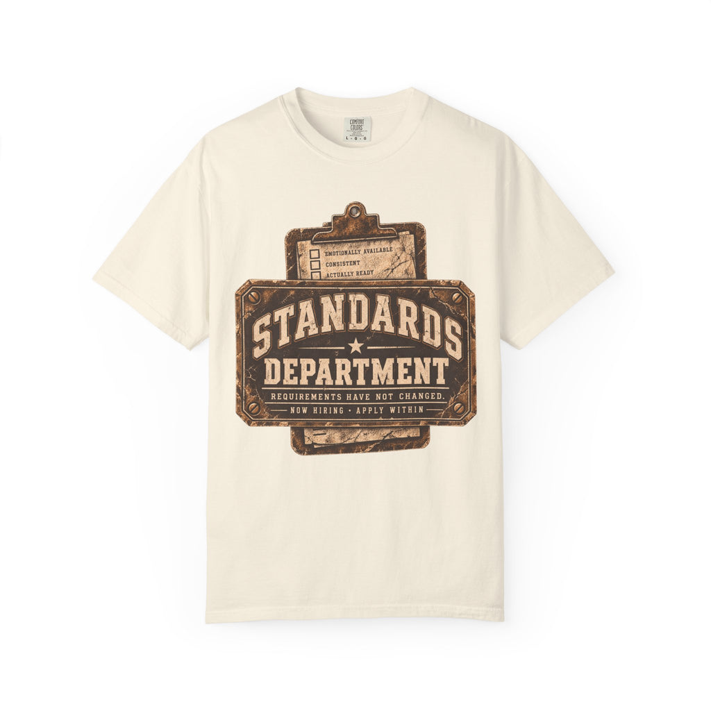 Standards Department — Vintage Plaque Tee