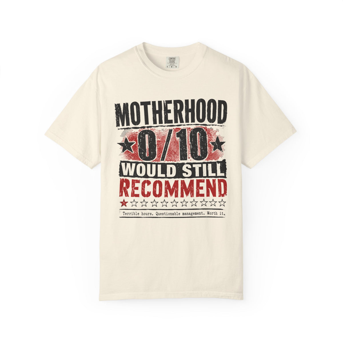 Motherhood 0/10 Would Still Recommend T-Shirt