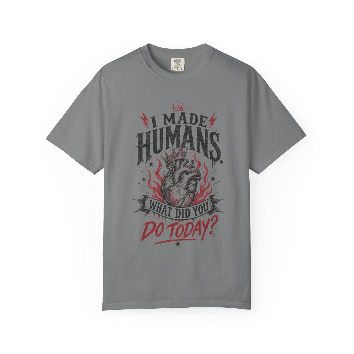 I Made Humans. What Did You Do Today? | Vintage Mom Graphic Shirt