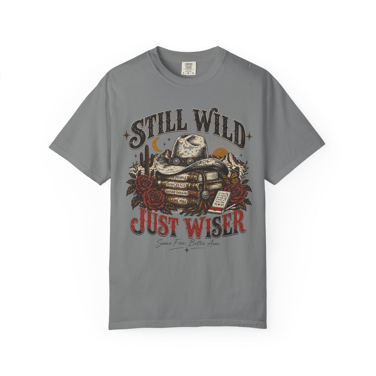 Still Wild, Just Wiser — Vintage Western Cowgirl Tee