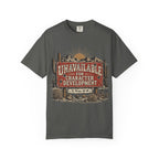 Unavailable For Character Development - Vintage Desert Road Sign Tee