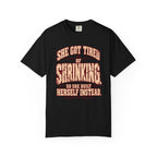 She Got Tired of Shrinking | Vintage Women's Oversized Strength Tee