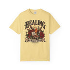 Healing, But Make It Hostile – Vintage Tattoo Flash Tee