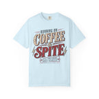 Coffee & Spite T-Shirt — "Running on Coffee & Spite" Retro Graphic Tee