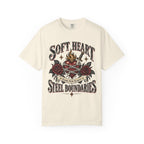 Soft Heart, Steel Boundaries - Vintage Tattoo Tee