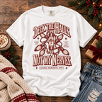 Deck the Halls. Not My Nerves. | Vintage Christmas Oversized Tee